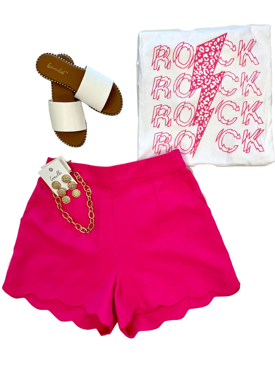 The Scalloped Shorts