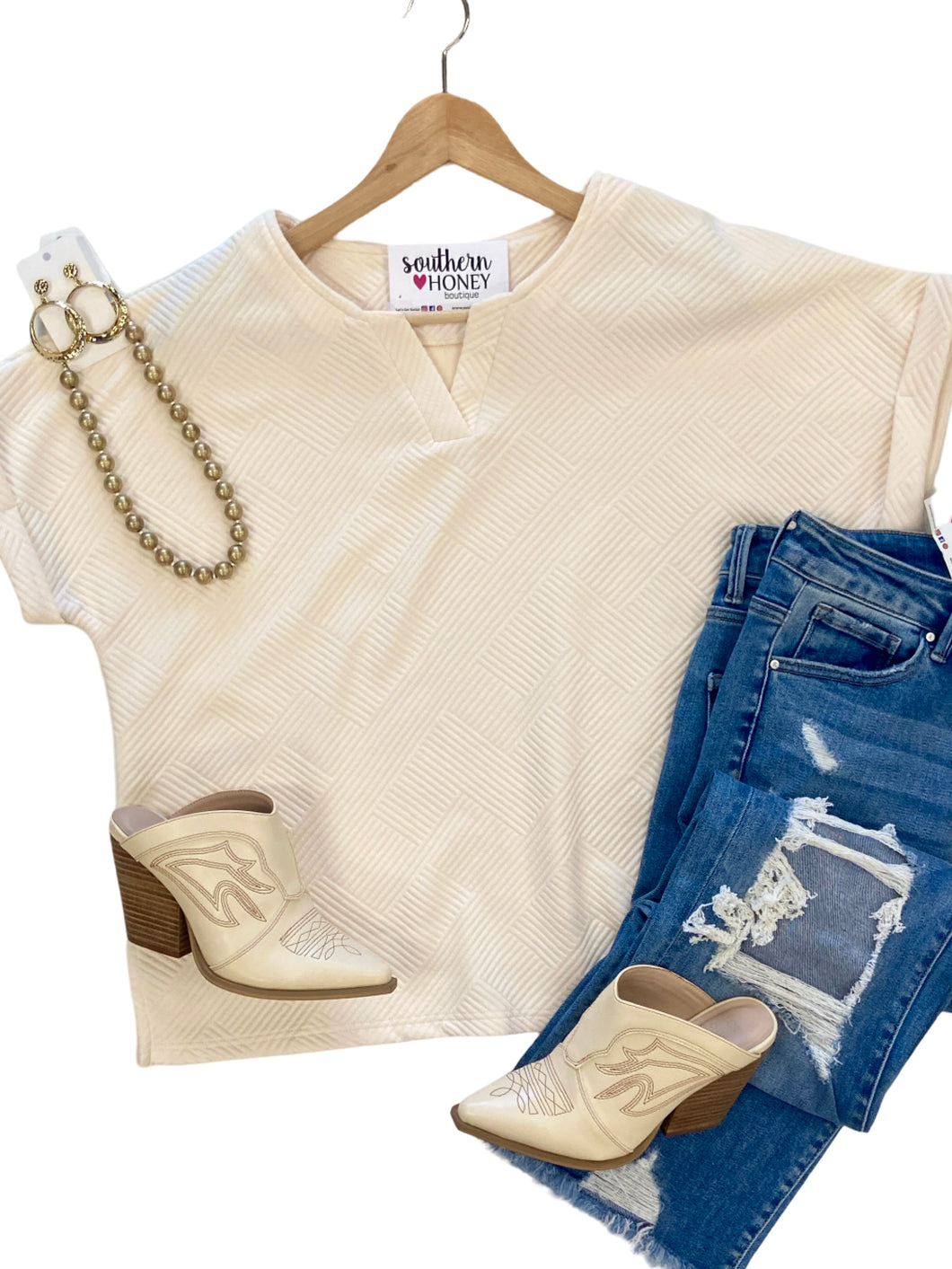 The Camila Short sleeve Top