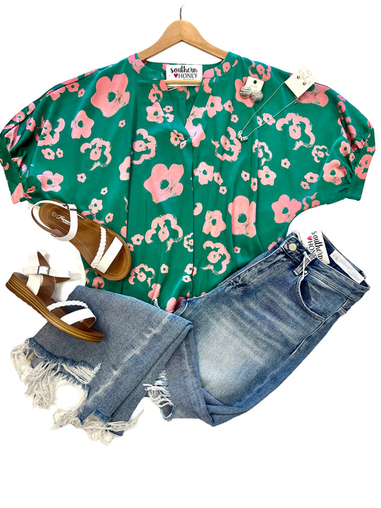 The Clarrisa Floral Top