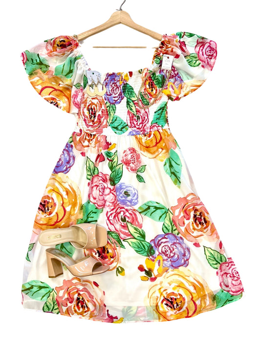 The Floral Midi Dress