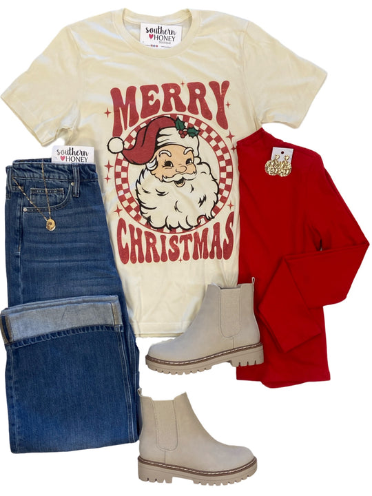 The Retro Santa Tee