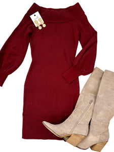 The Drop Sweater Dress