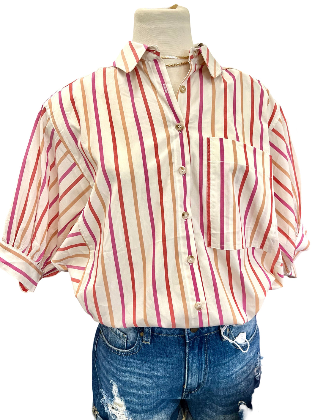 The Multi Stripe Top